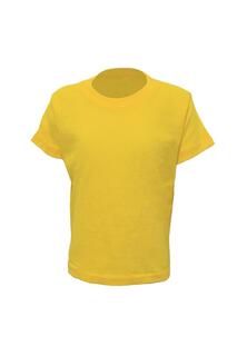 Повседневная классическая футболка кольцевого прядения Casual Classics, желтый