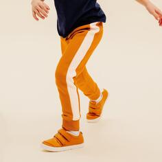 Теплые облегающие брюки Decathlon Gym - Светло-коричневый Domyos, коричневый