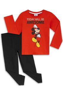 Пижамный комплект с Микки Маусом Disney, мультиколор