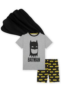 Короткий пижамный комплект с Бэтменом DC Comics, мультиколор