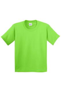 Молодежная футболка из плотного хлопка Gildan, зеленый