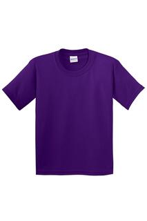 Молодежная футболка из плотного хлопка Gildan, фиолетовый