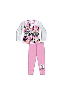 Пижамный комплект Mickey &amp; Friends Mood с верхом и низом Disney, розовый