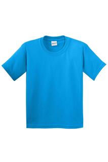 Молодежная футболка из плотного хлопка Gildan, синий