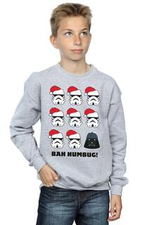 Рождественский свитер Humbug Star Wars, серый