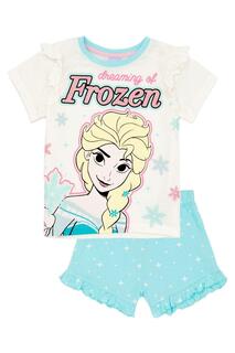 Пижамный комплект с короткими рукавами Frozen, синий