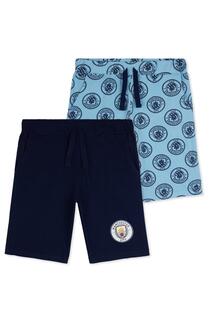 Комплект из 2 шорт для сна Manchester City FC, мультиколор