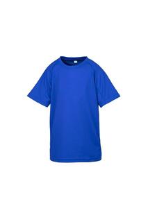 Детская футболка Impact Performance Aircool Spiro, синий Спиро