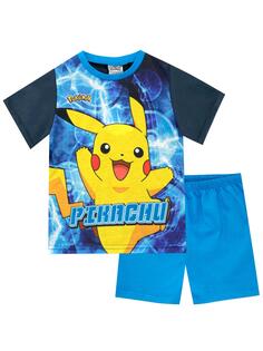Короткая пижама Пикачу Pokemon, синий Pokémon