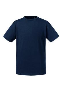 Чистая органическая футболка Russell, темно-синий
