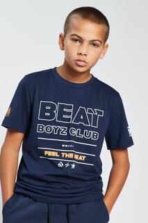 Футболка с надписью «Bossy» Beat Boyz Club, черный