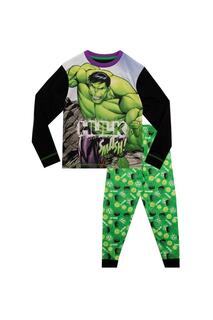 Невероятная пижама Халка Marvel, зеленый