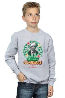 Толстовка Clarkmas в оттенках серого National Lampoon&apos;s Christmas Vacation, серый