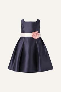 Твиловое платье «Одри» для малышей «Герцогиня» Monsoon, синий