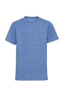Старая футболка HD с короткими рукавами Russell, синий