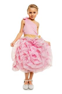 Вечернее платье для девочек-цветочниц Cinda, розовый