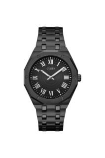 Модные аналоговые кварцевые часы из нержавеющей стали — Gw0575G3 Guess, черный