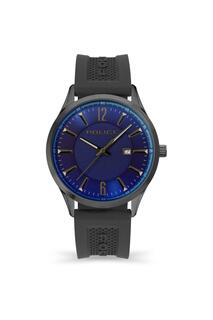 Модные аналоговые кварцевые часы из нержавеющей стали - Pol.21944Bb Police, синий
