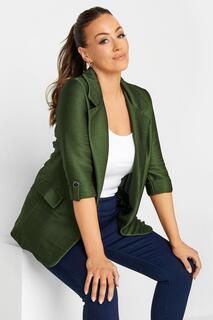 Текстурированный пиджак M&amp;Co, зеленый M&Co
