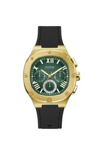 Модные аналоговые кварцевые часы из нержавеющей стали - Gw0571G3 Guess, зеленый