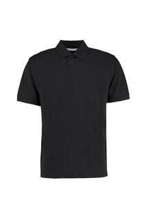 Рубашка поло стандартного кроя Workforce из пике Kustom Kit, черный
