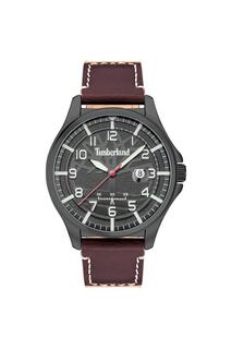 Модные аналоговые кварцевые часы из нержавеющей стали — Tbl.20918Br Timberland, черный