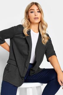 Текстурированный пиджак M&amp;Co, серый M&Co