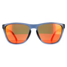 Квадратное сине-оранжевое зеркало со вспышкой 8058/S Carrera, синий