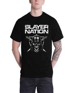 Нация Футболка Slayer, черный
