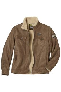 Куртка «Авиатор» из искусственной замши Atlas for Men, коричневый