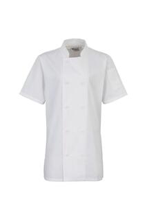 Куртка Chefs с короткими рукавами Одежда для шеф-поваров Premier, белый Premier.