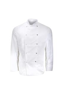 Куртка Chefs с длинными рукавами Одежда для шеф-повара (2 шт.) Dennys, белый