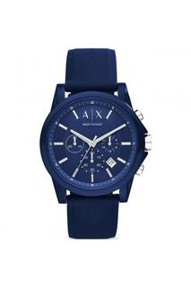 Нейлоновые модные аналоговые кварцевые часы - Ax1327 Armani Exchange, синий