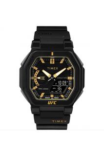 Классические комбинированные часы UFC Strength из пластика и смолы — Tw2V55300 Timex, черный