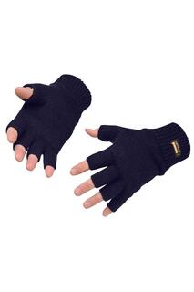 Вязаные перчатки без пальцев Insulatex Portwest, темно-синий