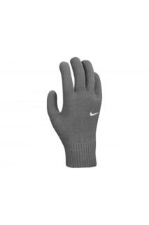 Вязаные перчатки-галочки Nike, серый