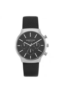 Классические модные аналоговые кварцевые часы - Kc50928001 Kenneth Cole, черный