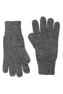 Вязаные перчатки с компасом, теплые зимние перчатки на каждый день Mountain Warehouse, черный