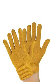 Вязаные термошерстяные перчатки Magic для холодной погоды Sock Snob, желтый