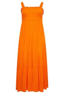 Платье-миди Yours, оранжевый