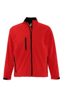 Куртка Relax Soft Shell (дышащая, ветрозащитная и водостойкая) SOL&apos;S, красный Sol's