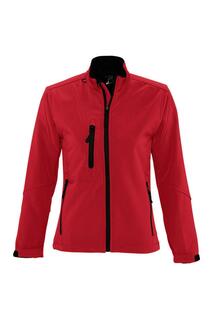 Куртка Roxy Soft Shell (дышащая, ветрозащитная и водостойкая) SOL&apos;S, красный Sol's