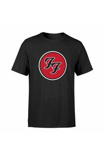 Футболка с логотипом Foo Fighters, черный