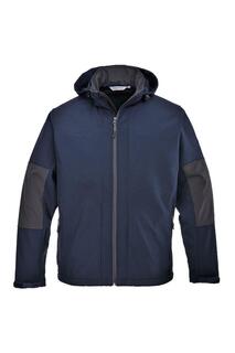 Куртка Soft Shell с капюшоном Portwest, темно-синий