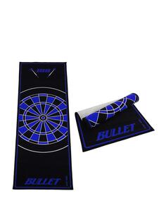 Нескользящий турнирный коврик для дартса для домашних тренировок — синий Bullet, синий
