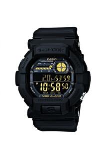 Классические цифровые кварцевые часы G-Shock с вибрационным таймером — Gd-350-1Ber Casio, черный