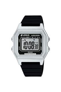 Классические цифровые кварцевые часы из пластика/смола — R2311Nx9 Lorus, черный