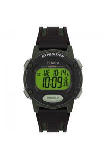 Классические цифровые часы - Tw4B24400 Timex, черный