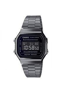 Классические цифровые кварцевые часы из пластика/смола - A168Wegg-1Bef Casio, черный