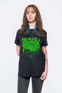 Футболка с логотипом группы Graffiti Band Black Sabbath, черный